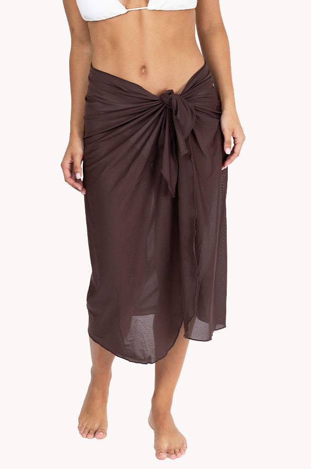 Plain Long Mesh Sarong