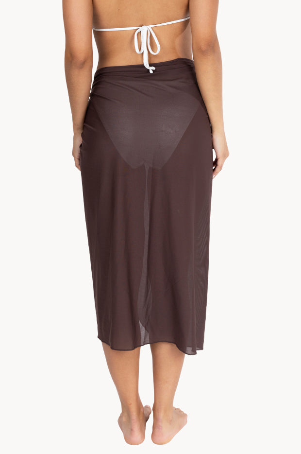 Plain Long Mesh Sarong