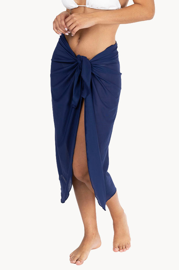 Plain Long Mesh Sarong