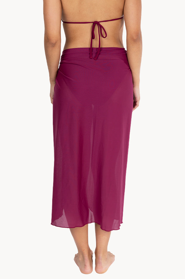 Plain Long Mesh Sarong
