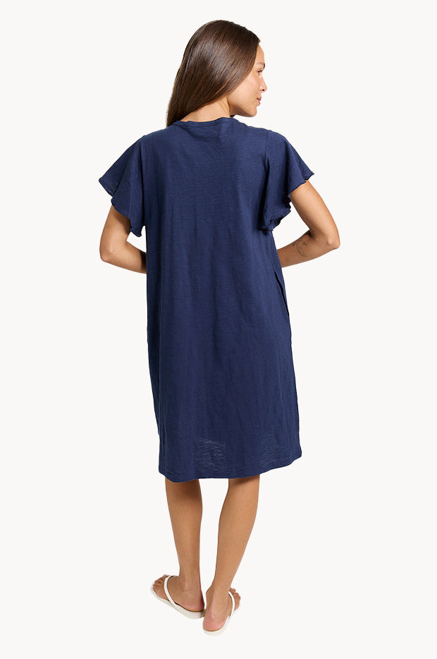 Plain Celene Frill Dress