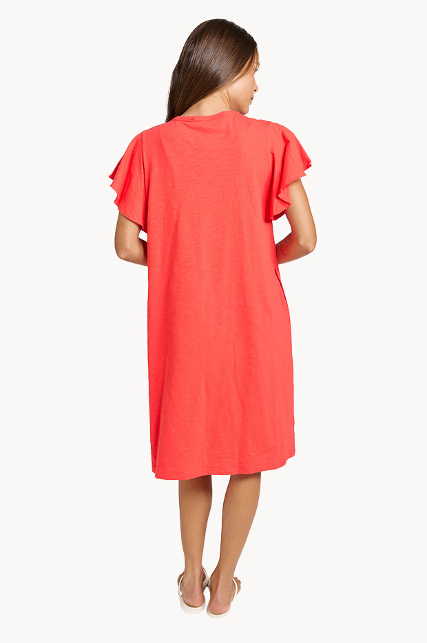 Plain Celene Frill Dress