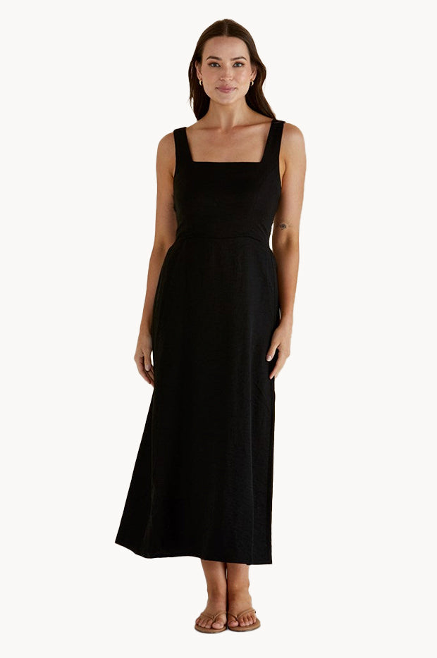 Plain Tegan Midi Dress