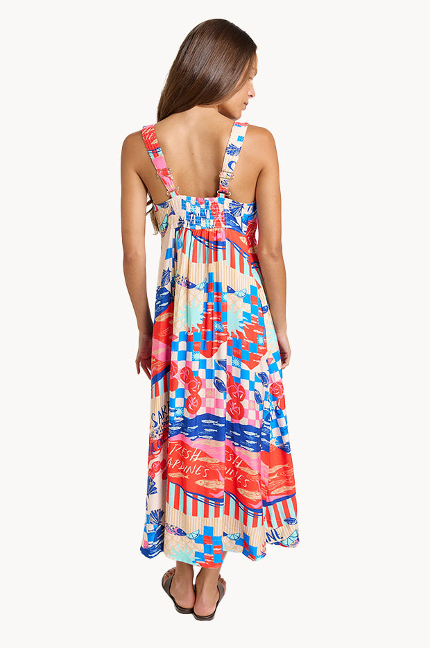 Mediterranean Sunset Dress