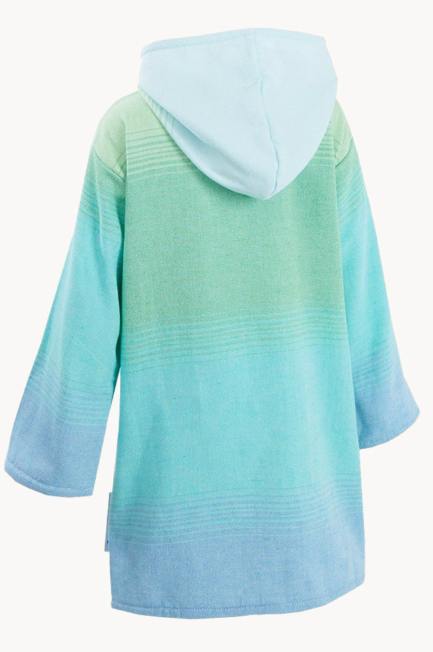 Back Beach Co - Kids Reef Hooded Towel Robe 5-7Y - Blue | Swimwear ...