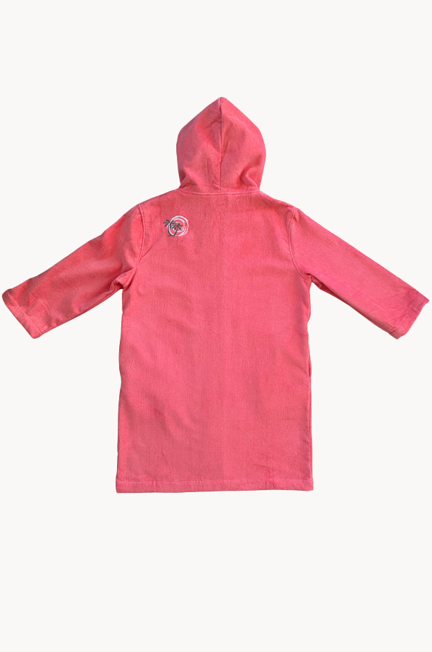 Salty Peach Hooded Towel Robe M/L