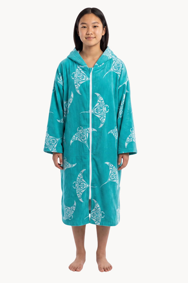 Stingray Hooded Towelling Robe L/XL