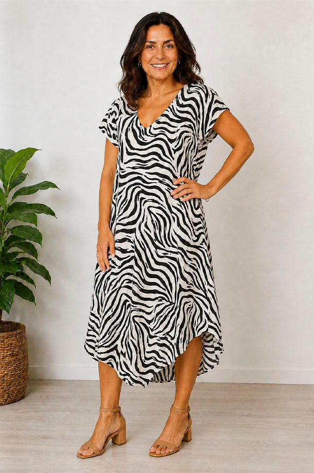 Wild Zebra Great Harbour Dress