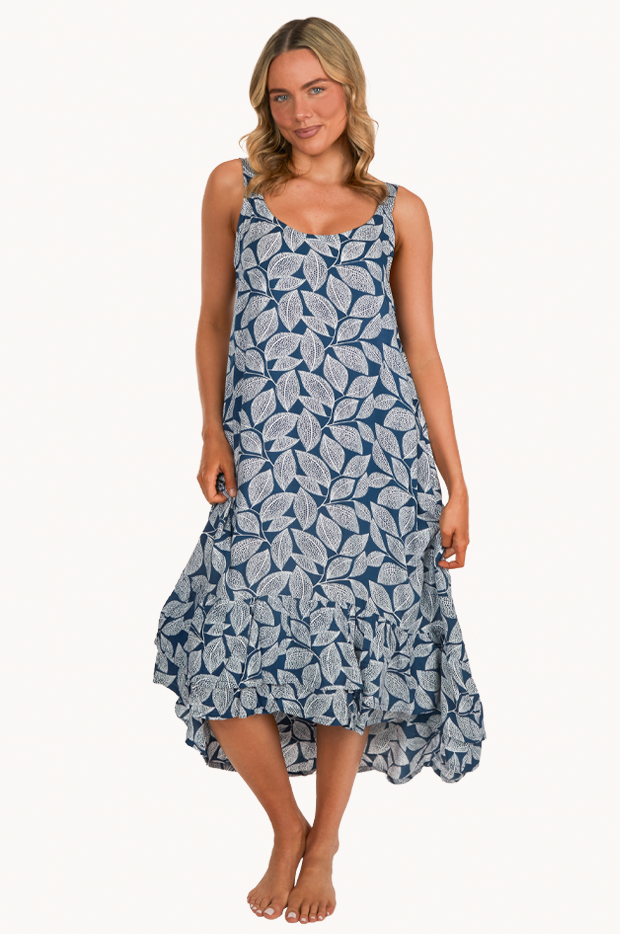 Spotted Leaf Lia Layered Dress