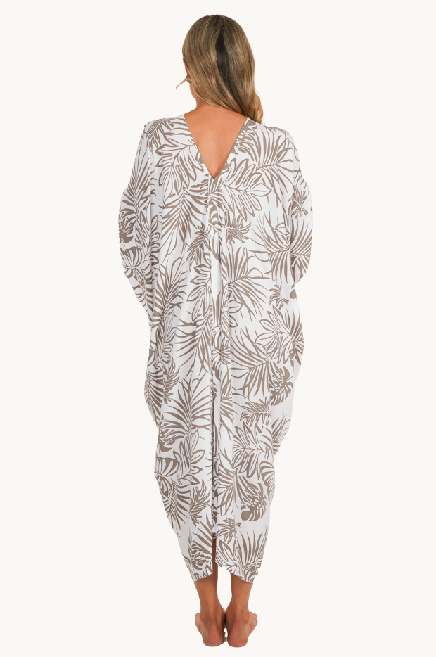 Bodacious - Palm Cushla Dress - White | Swimwear Galore AU