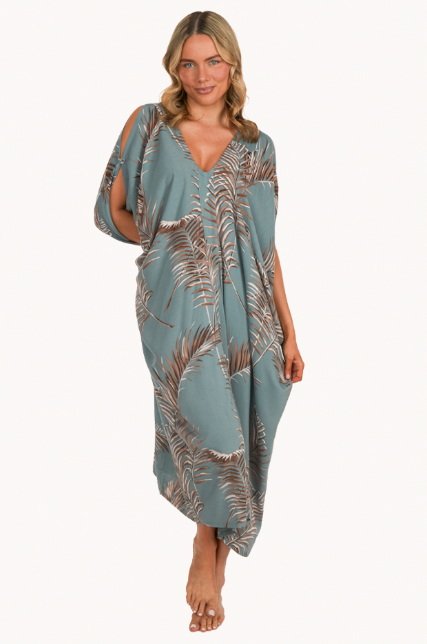 Palm Frond Cushla Dress