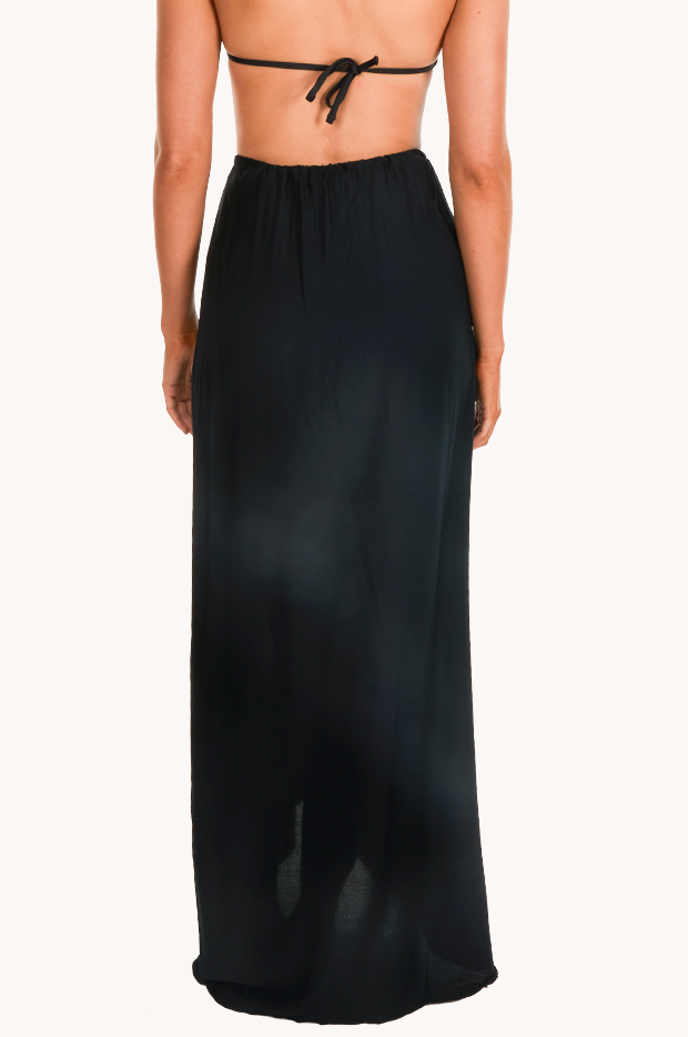 Bodacious - Plain Tube Sarong - Black | Swimwear Galore AU