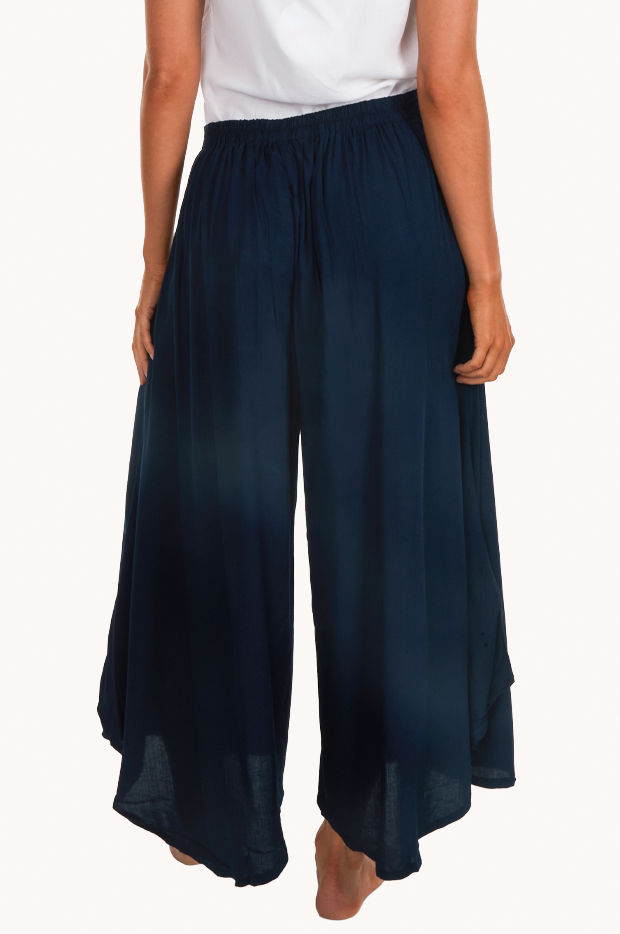 Bodacious - Plain Sydney Wide Leg Pant - Navy | Swimwear Galore US