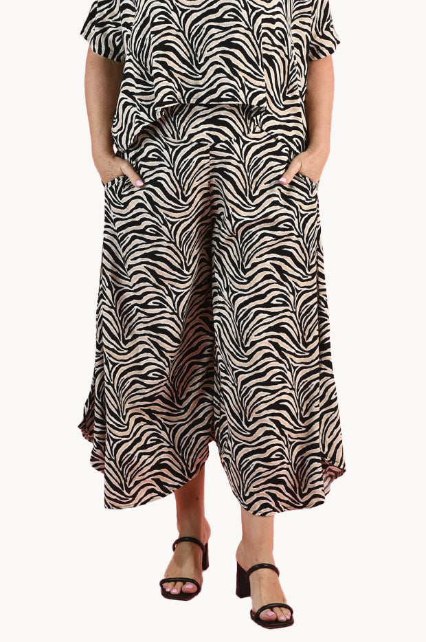 Midnight Safari Sydney Wide Leg Pant