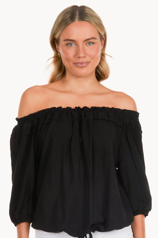 Leaf Peasant Top