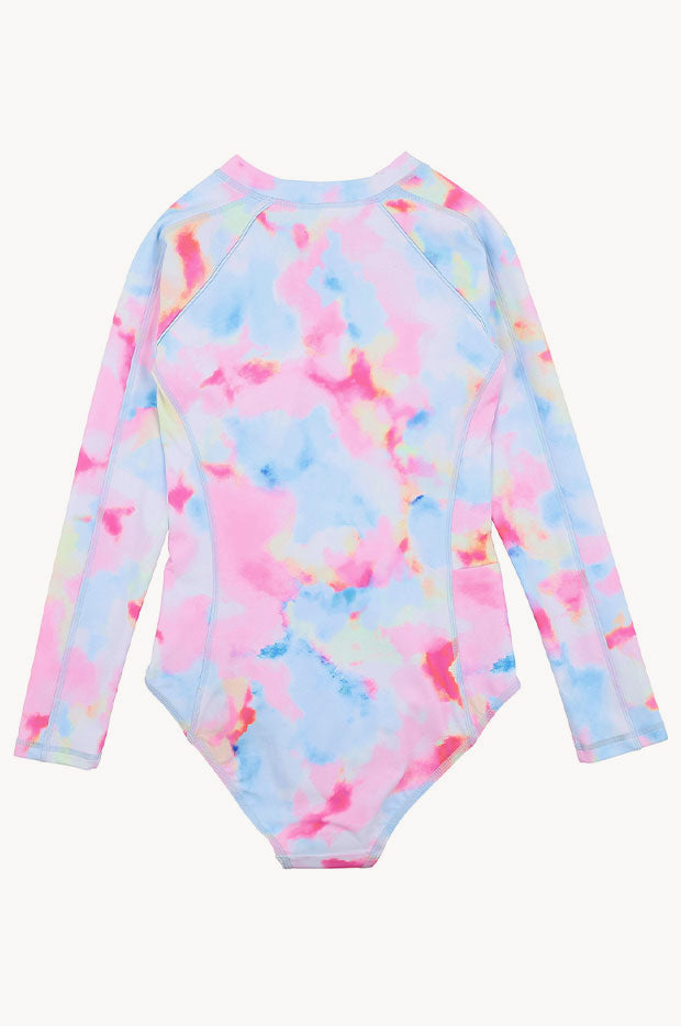 Girls Pia Long Sleeve Sunsuit