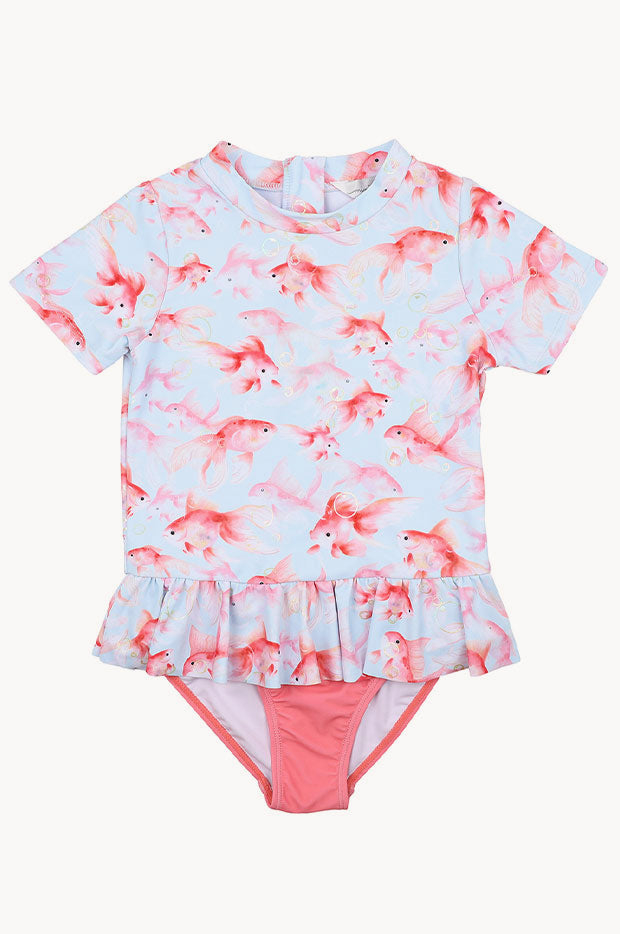 Girls Jasmine Frill Sunsuit