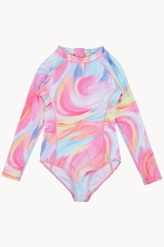 Girls Ellie Long Sleeve Sunsuit