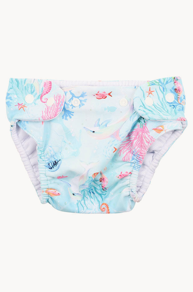 Unisex One Size Waterproof Adjustable Swim Diaper Pool Pant 10 40 Lbs Swim Diaper Baby Reusable