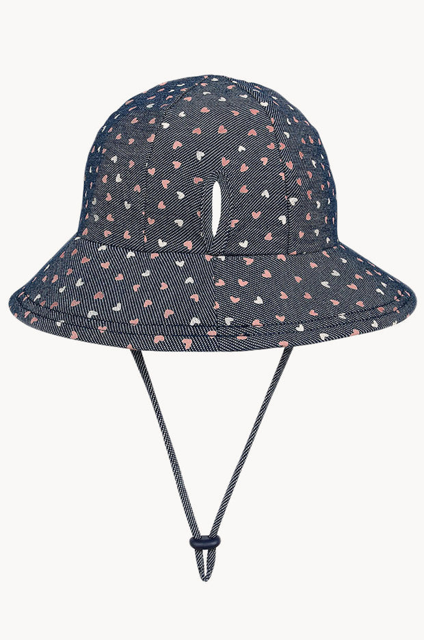 Girls Sweetie Ponytail Bucket Hat