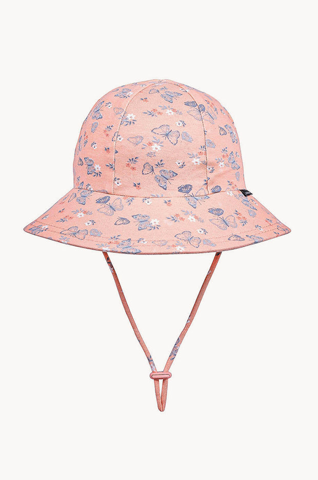 Girls Butterfly Ponytail Bucket Hat