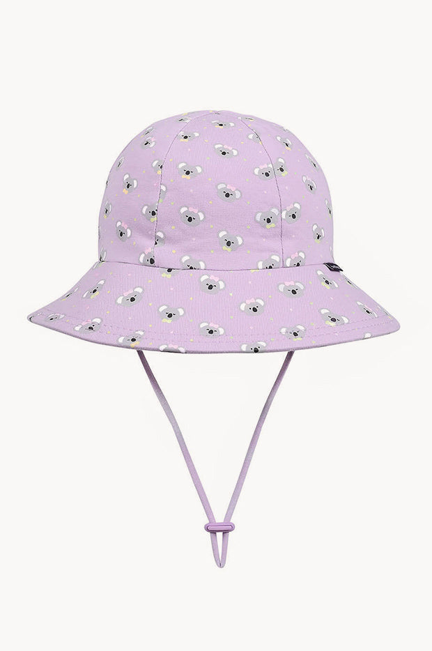 Girls Koala Ponytail Bucket Hat