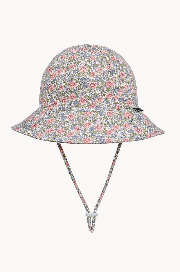 Girls Violet Ponytail Bucket Hat