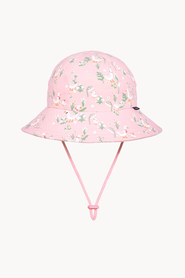 Girls Quackers Ponytail Bucket Hat
