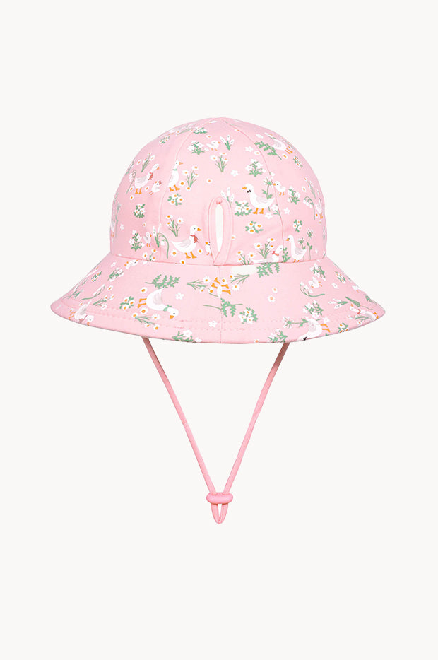 Girls Quackers Ponytail Bucket Hat
