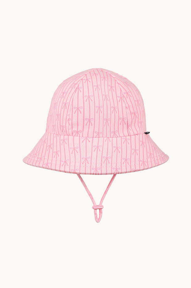 Girls Ballerina Ponytail Bucket Hat