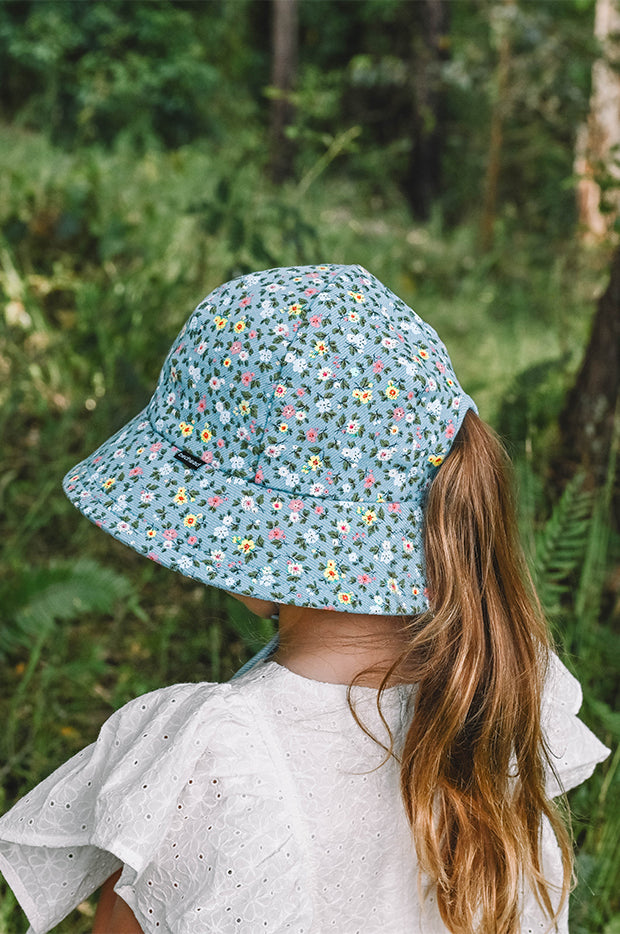 Girls Heidi Ponytail Bucket Hat