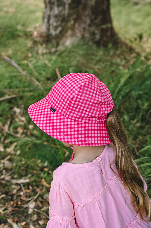Girls Pixie Ponytail Bucket Hat