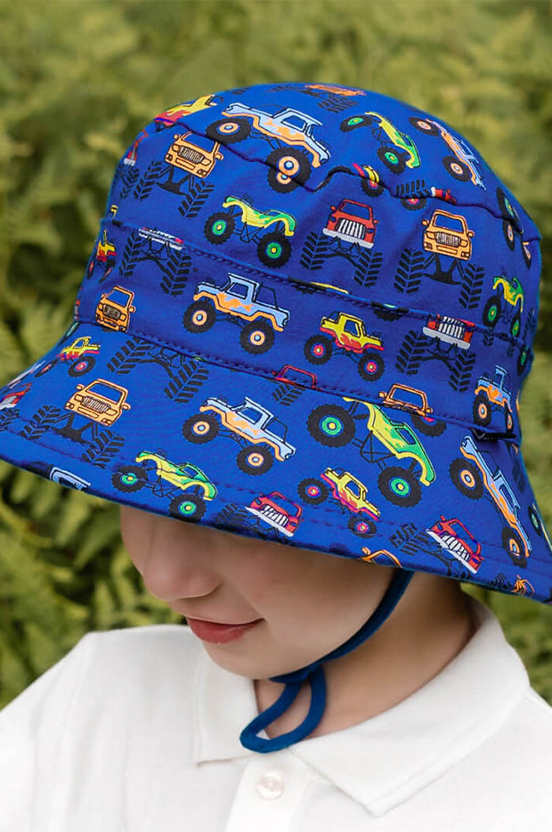 Boys Monster Truck Classic Bucket Hat