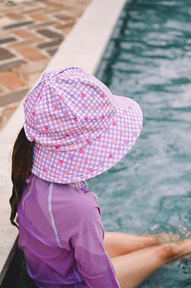 Girls Lola Ponytail Bucket Sunhat