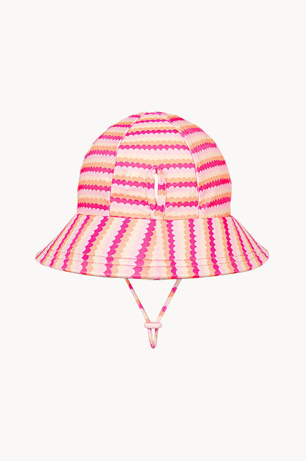 Girls Pearl Ponytail Bucket Sunhat
