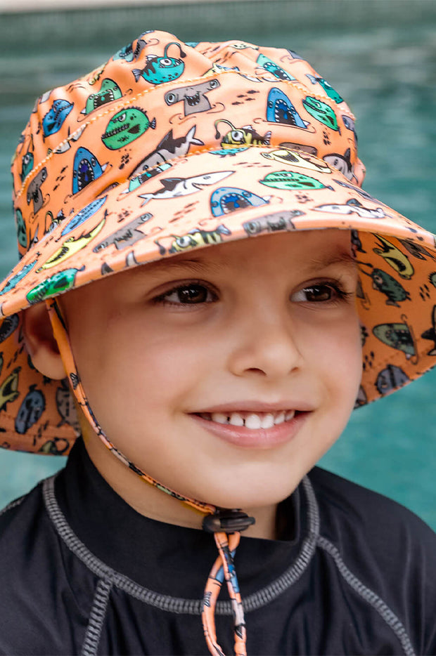 Boys Nippers Classic Bucket Sunhat
