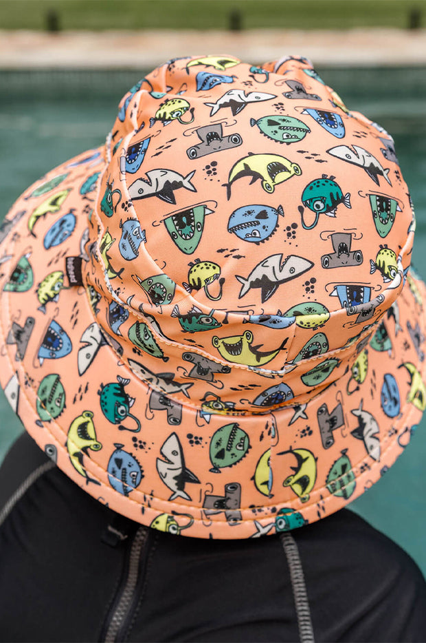 Boys Nippers Classic Bucket Sunhat