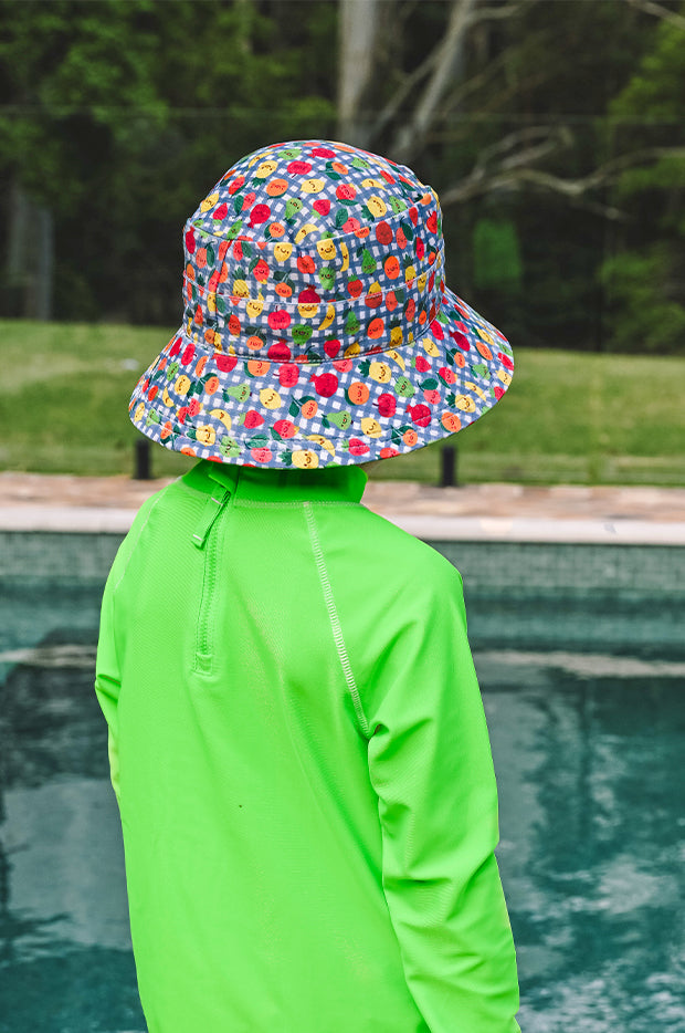 Boys Fruity Classic Bucket Sunhat