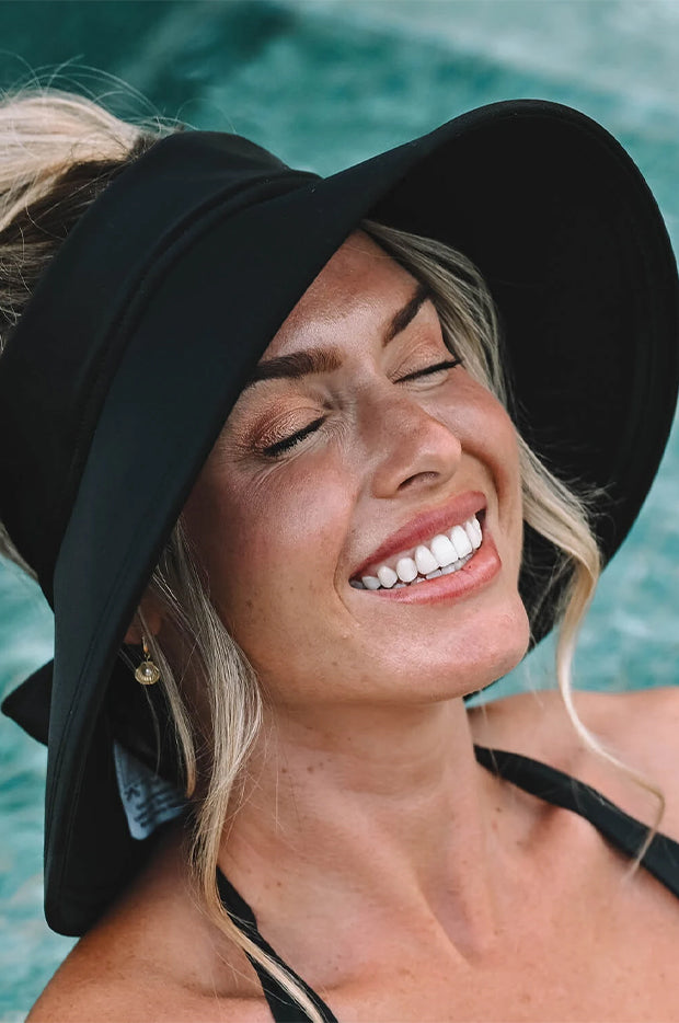 Plain Wide Brim Visor