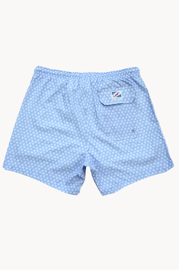 Boys Tribal Turtles Compression Swim Short
