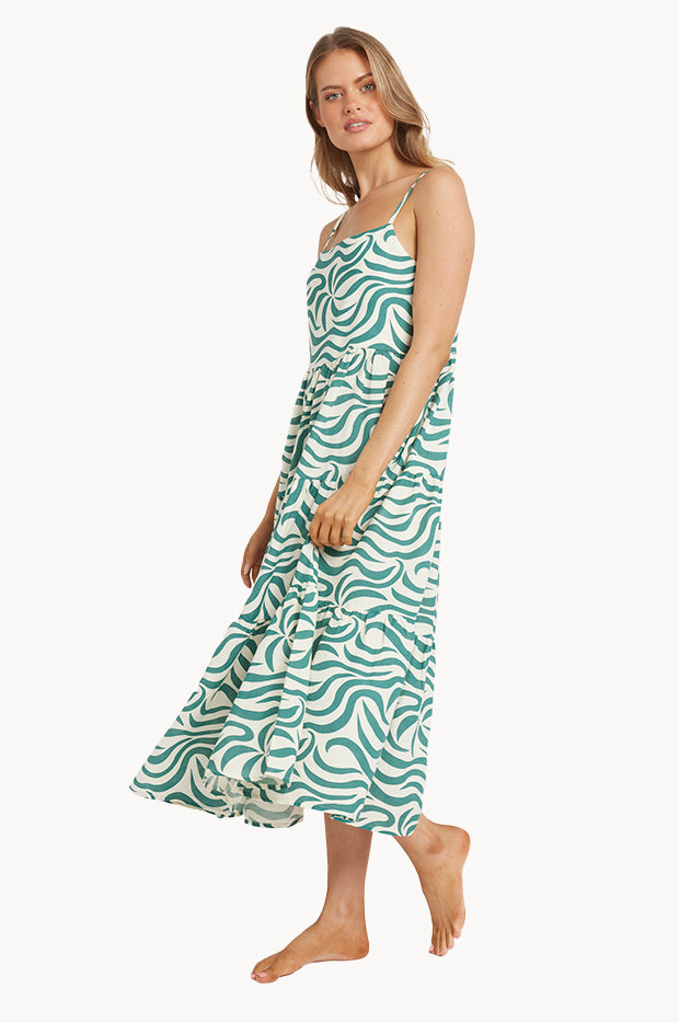 All The Waves Lost Love Maxi Dress