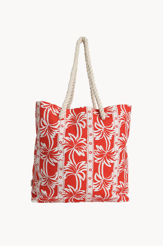 Row Of Palms Beach Bag