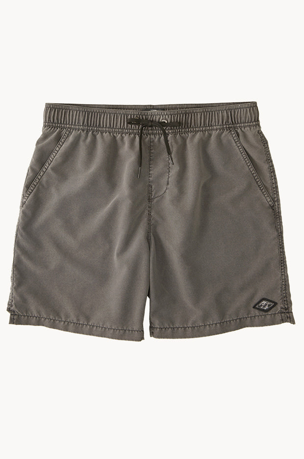 Billabong Mens All Day Overdye Boardshort Black Swimwear