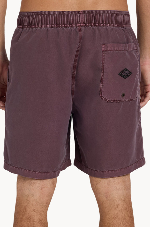 Mens All Day Overdye Layback Boardshort