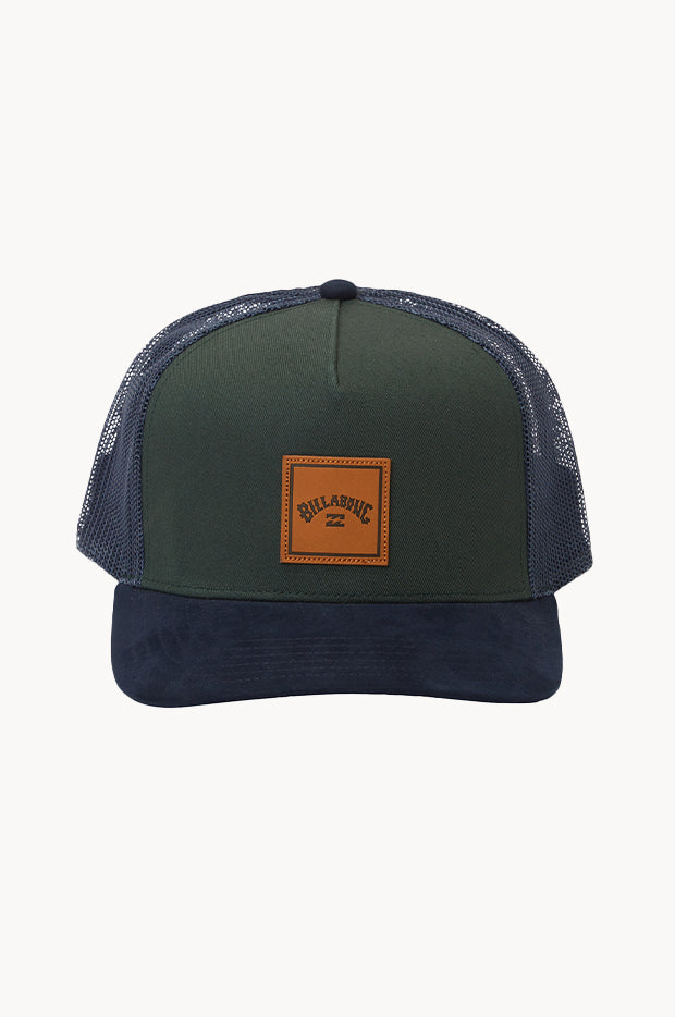 Mens Stacked Trucker Cap