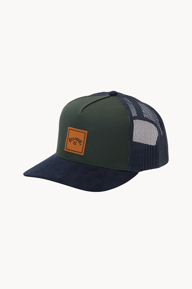 Mens Stacked Trucker Cap