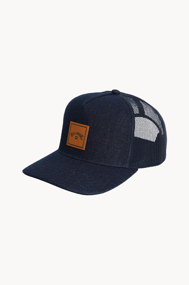 Mens Stacked Trucker Cap