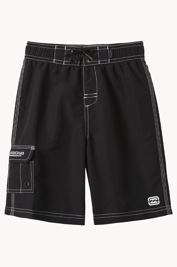 Billabong Mens Throw On Boardshort Black Swimwear Galore AU