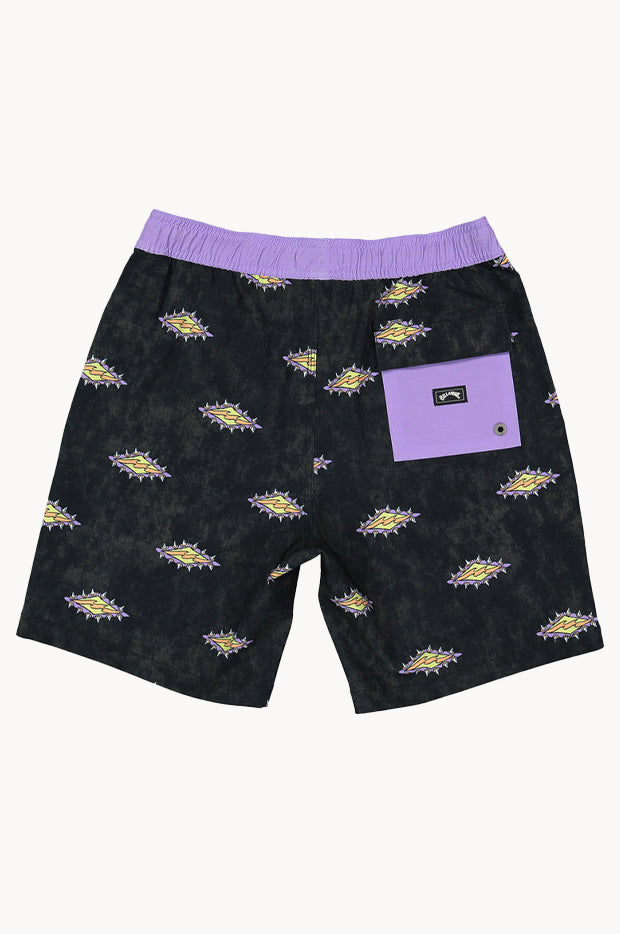 Boys Diamond Grit Layback Boardshort