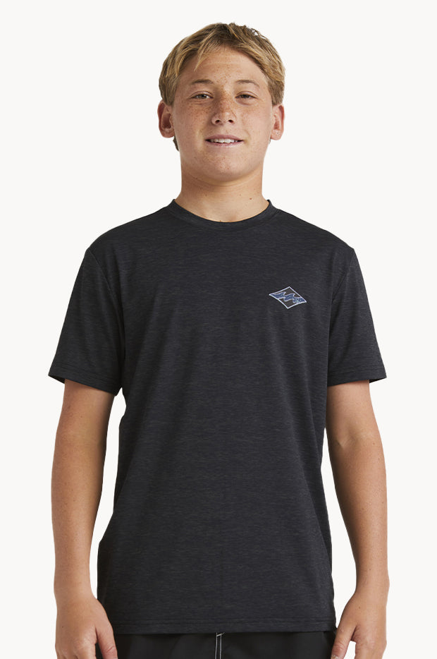 Boys Diamond Shoreline Short Sleeve Suntop